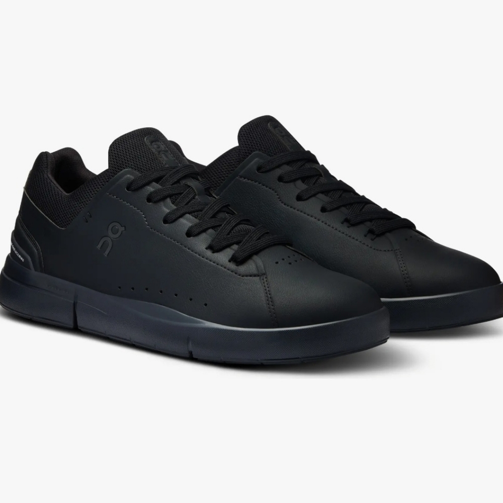 Size 7 - 🆕️Women's ON THE RODER Advantage Tennis Black Sneakers - Picture 13 of 14